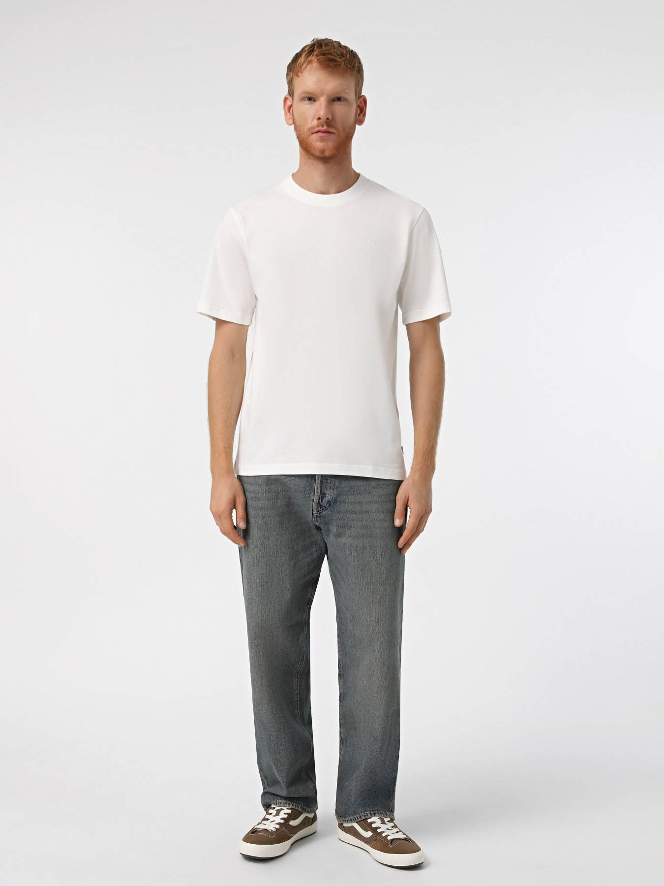 Футболка JACK & JONES модель 12262787_Cloud Dancer Фото