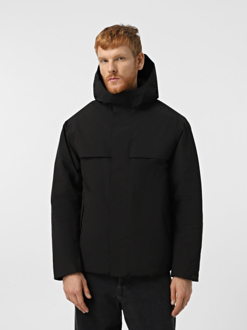 Демисезонная куртка JACK & JONES модель 12259457_Black Фото