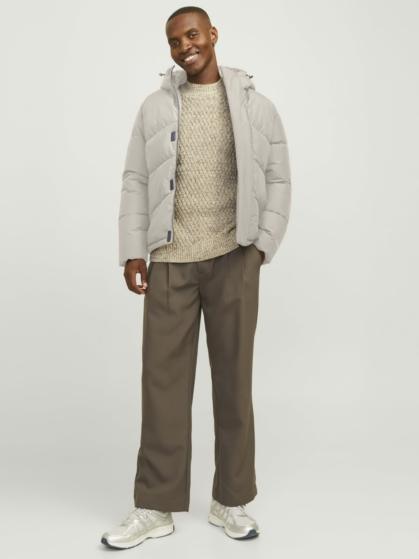 Зимова куртка JACK & JONES модель 12259850_Moonbeam Фото