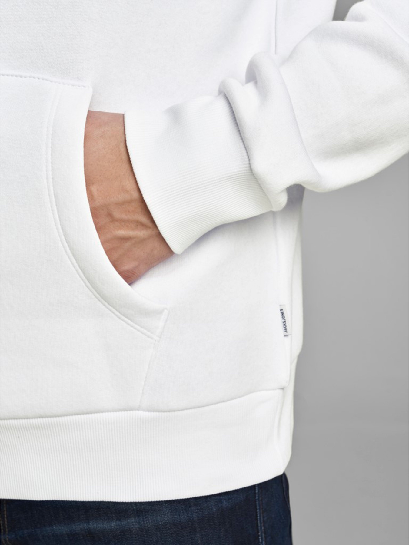 Худи JACK & JONES модель 12152840_White Фото