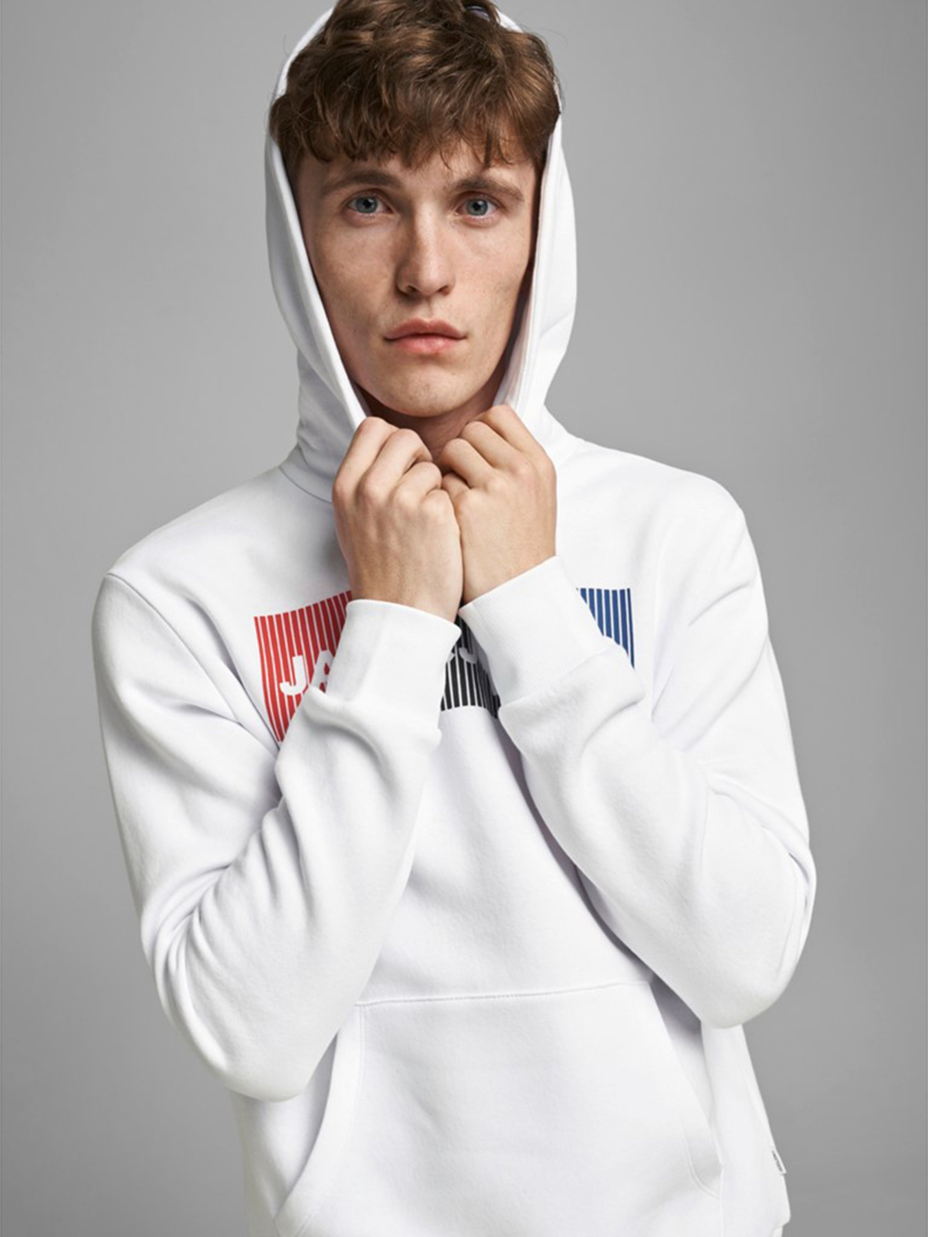 Худі JACK & JONES модель 12152840_White Худі JACK & JONES модель 12152840_White Фото