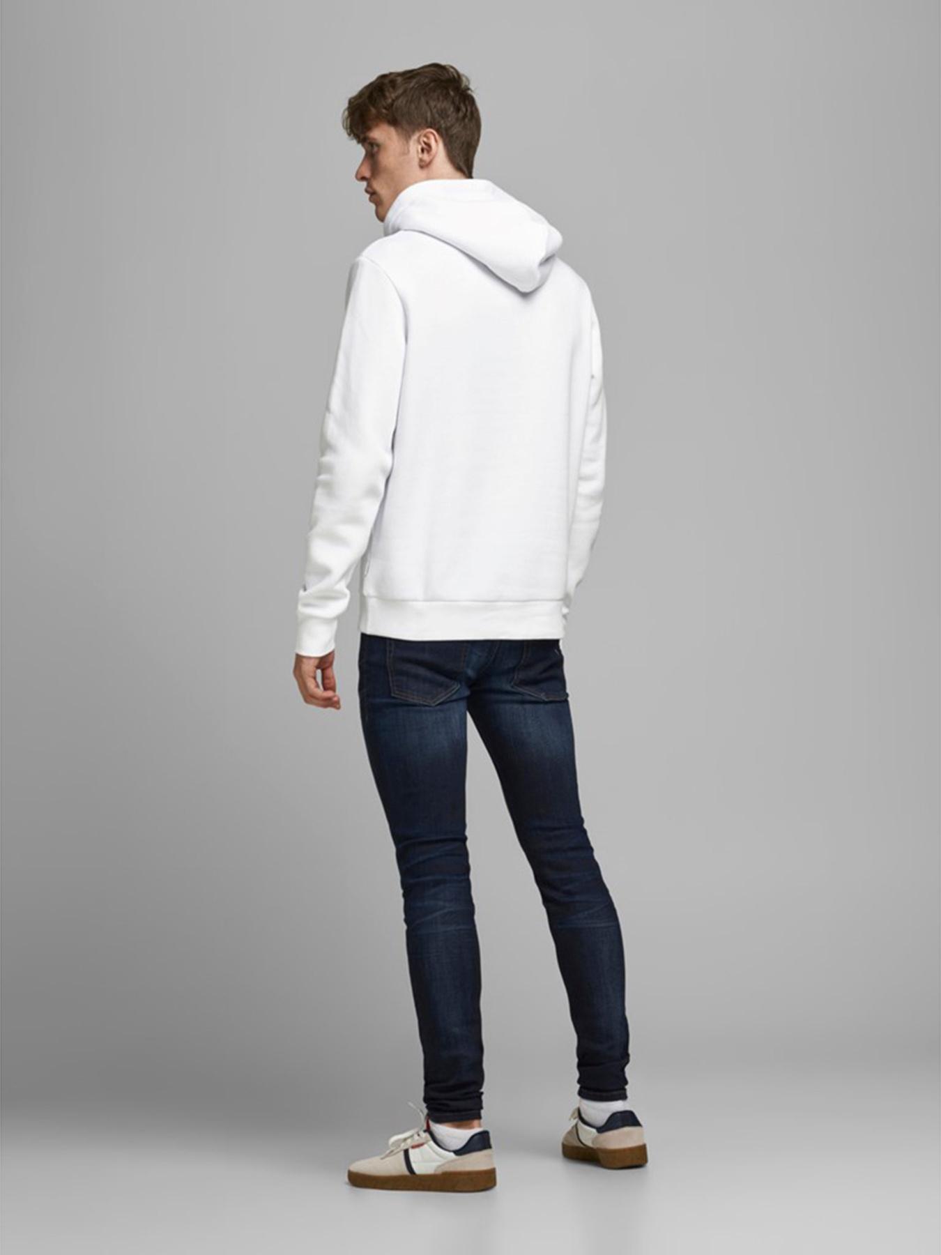 Худі JACK & JONES модель 12152840_White Худі JACK & JONES модель 12152840_White Фото