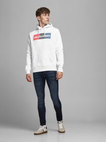 Худі JACK & JONES модель 12152840_White Худі JACK & JONES модель 12152840_White Фото