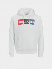 Худі JACK & JONES модель 12152840_White Худі JACK & JONES модель 12152840_White Фото