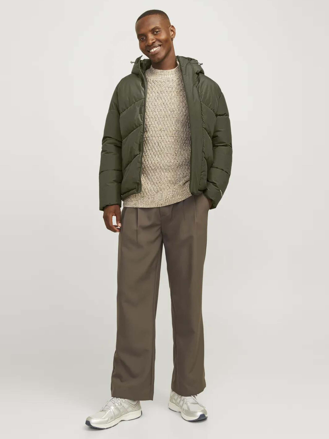 Зимова куртка JACK & JONES модель 12259850_Olive Night Фото