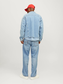 Широкие джинсы JACK & JONES модель 12261929_Blue Denim Фото