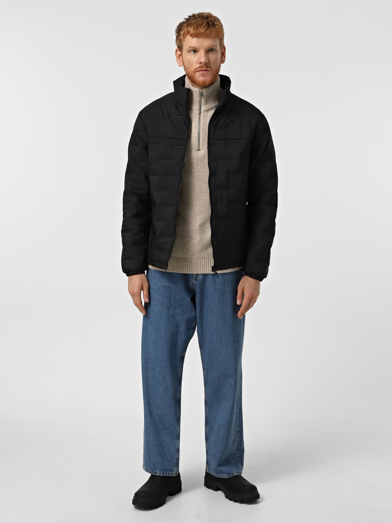 Демісезонна куртка JACK & JONES модель 12262102_Black Фото