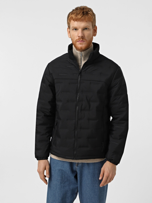 Демисезонная куртка JACK & JONES модель 12262102_Black Фото
