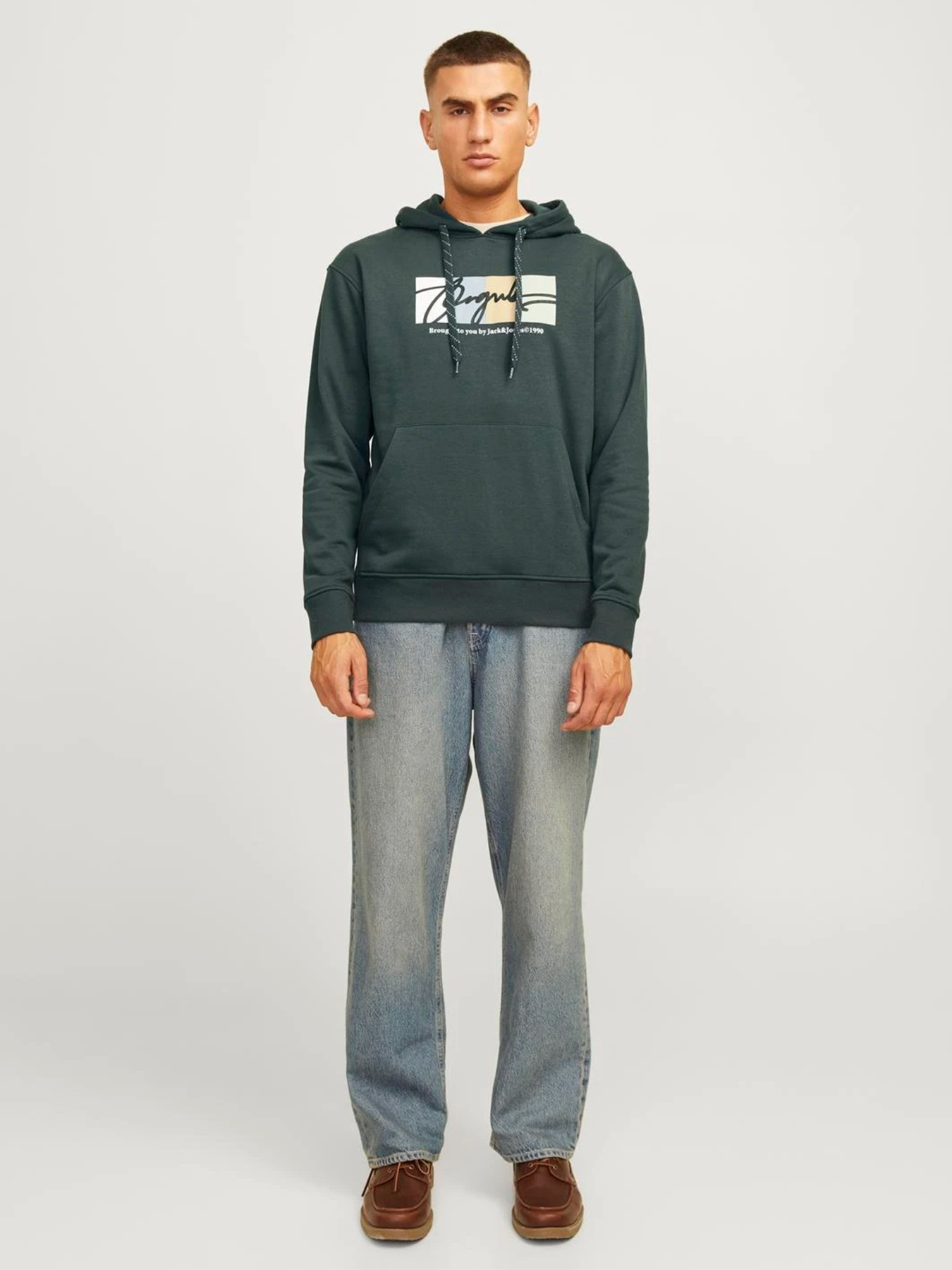 Худи JACK & JONES модель 12262421_Forest River Фото