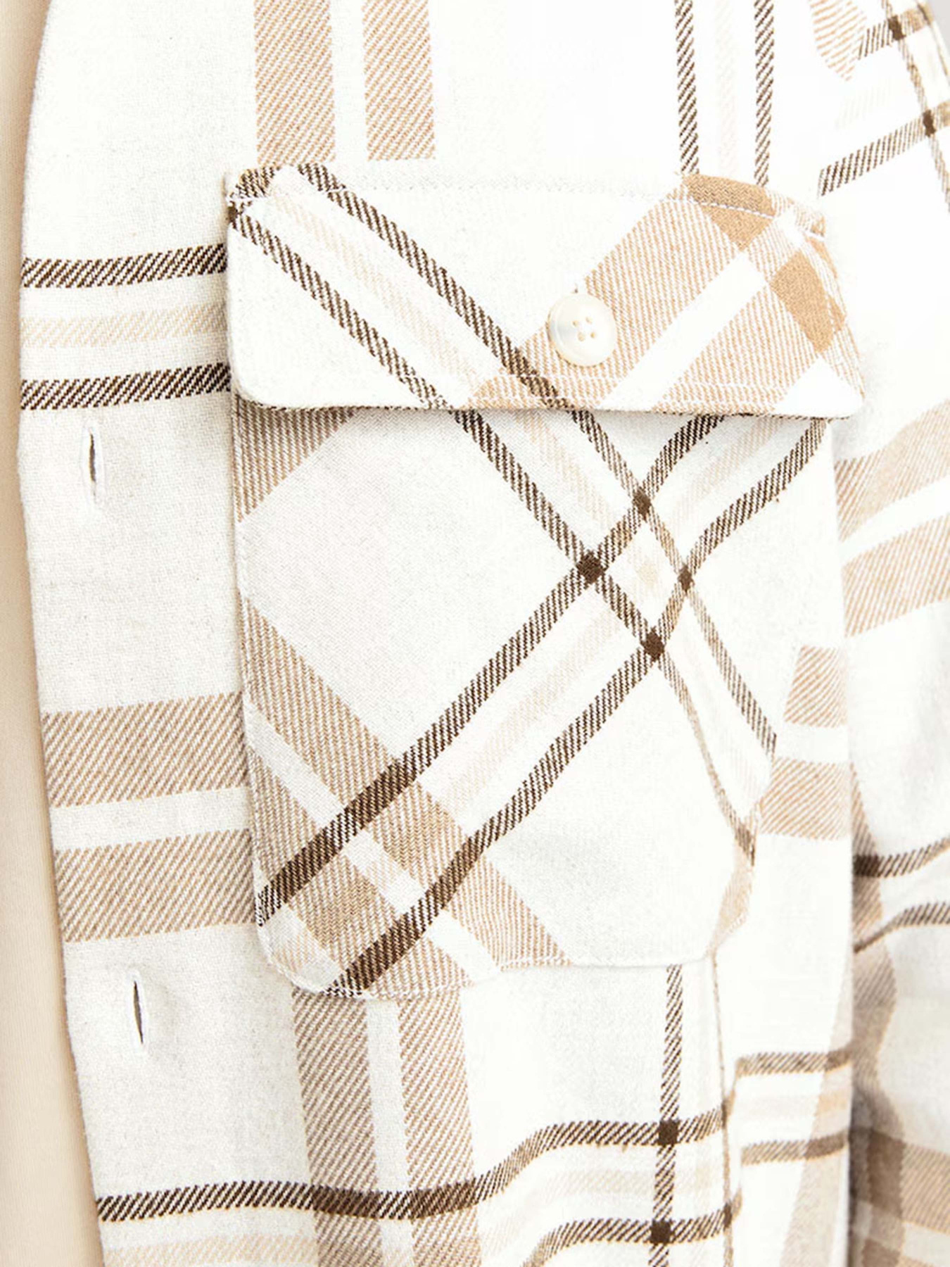 Рубашка JACK & JONES модель 12263647_Cloud Dancer COMFORT FIT Фото