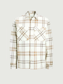 Рубашка JACK & JONES модель 12263647_Cloud Dancer COMFORT FIT Фото