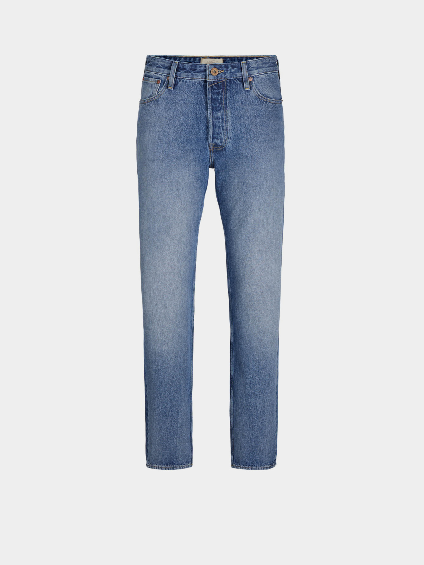 Прямые джинсы JACK & JONES модель 12263281_Blue Denim Фото