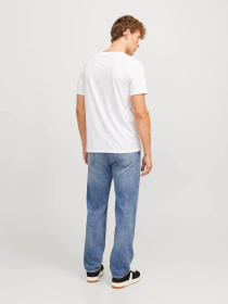 Прямые джинсы JACK & JONES модель 12263281_Blue Denim Фото