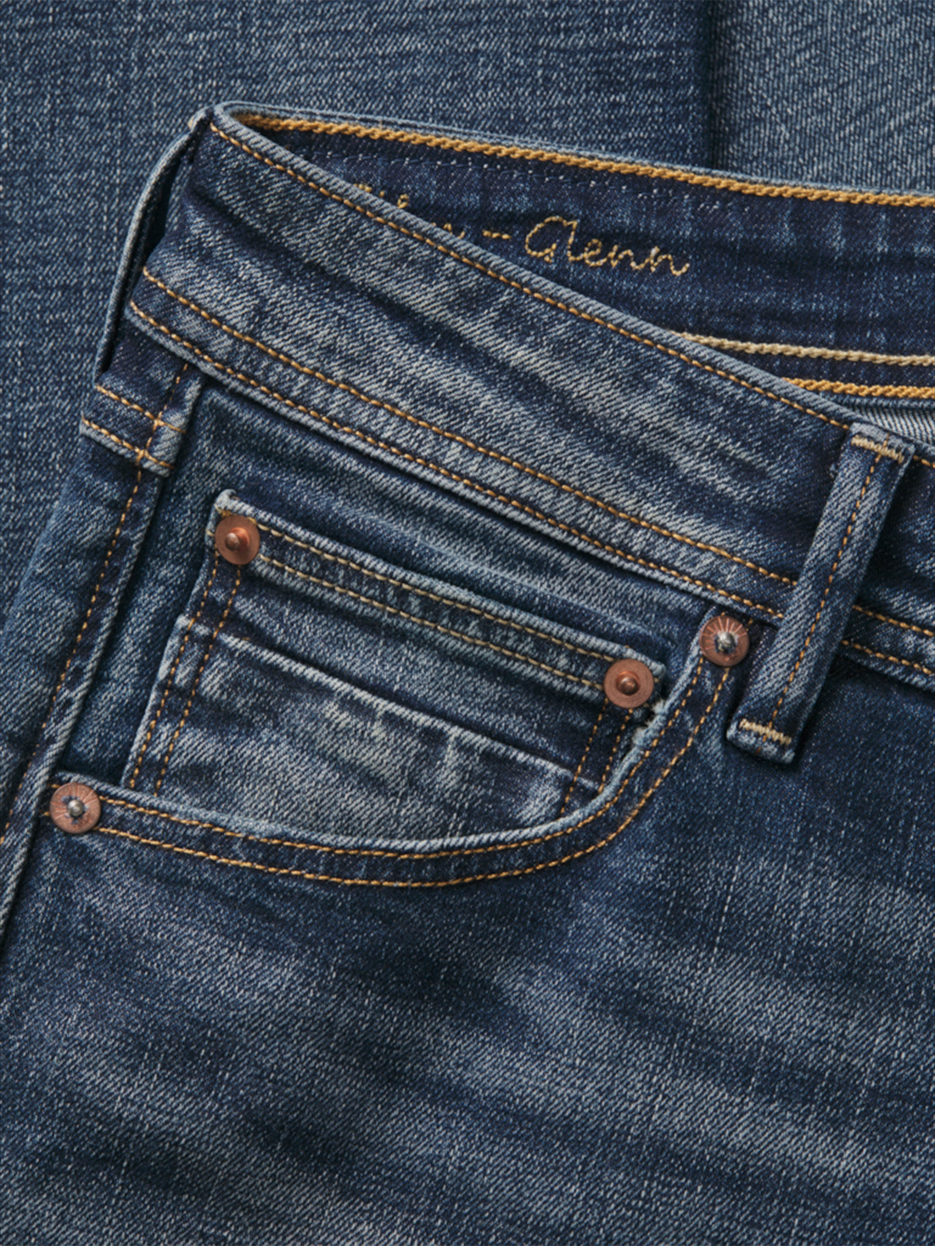 Прямі джинси JACK & JONES модель 12263286_Blue Denim Фото