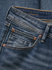 Прямые джинсы JACK & JONES модель 12268996_Blue Denim Фото