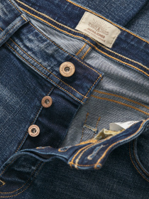 Прямые джинсы JACK & JONES модель 12268996_Blue Denim Фото