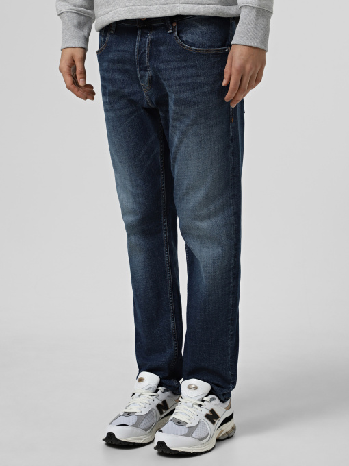 Прямые джинсы JACK & JONES модель 12268996_Blue Denim Фото