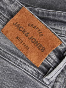 Прямые джинсы JACK & JONES модель 12268998_Grey Denim Фото