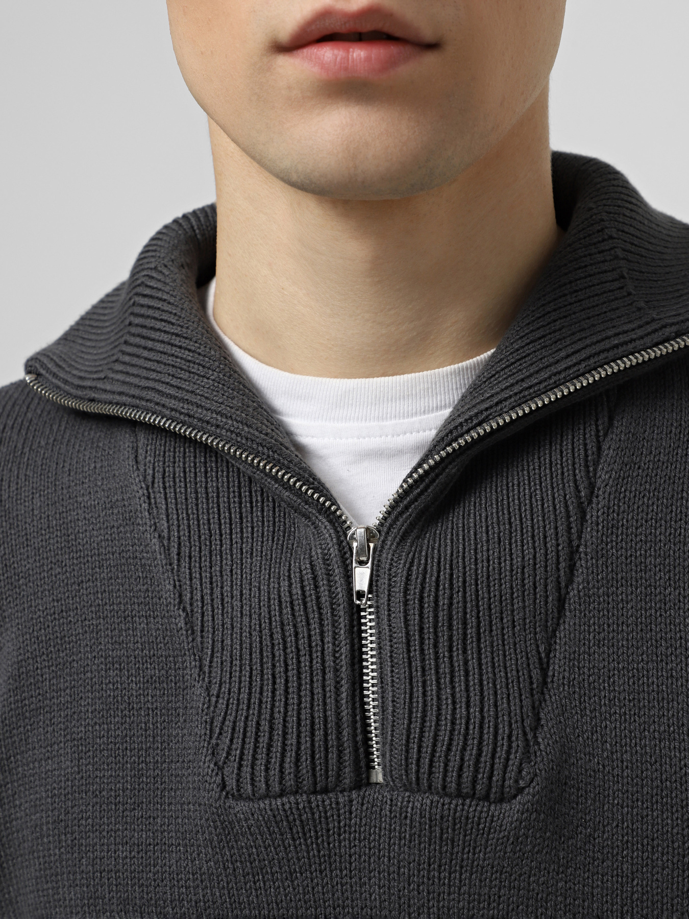 Кофта JACK & JONES модель 12262055_Iron Gate Фото