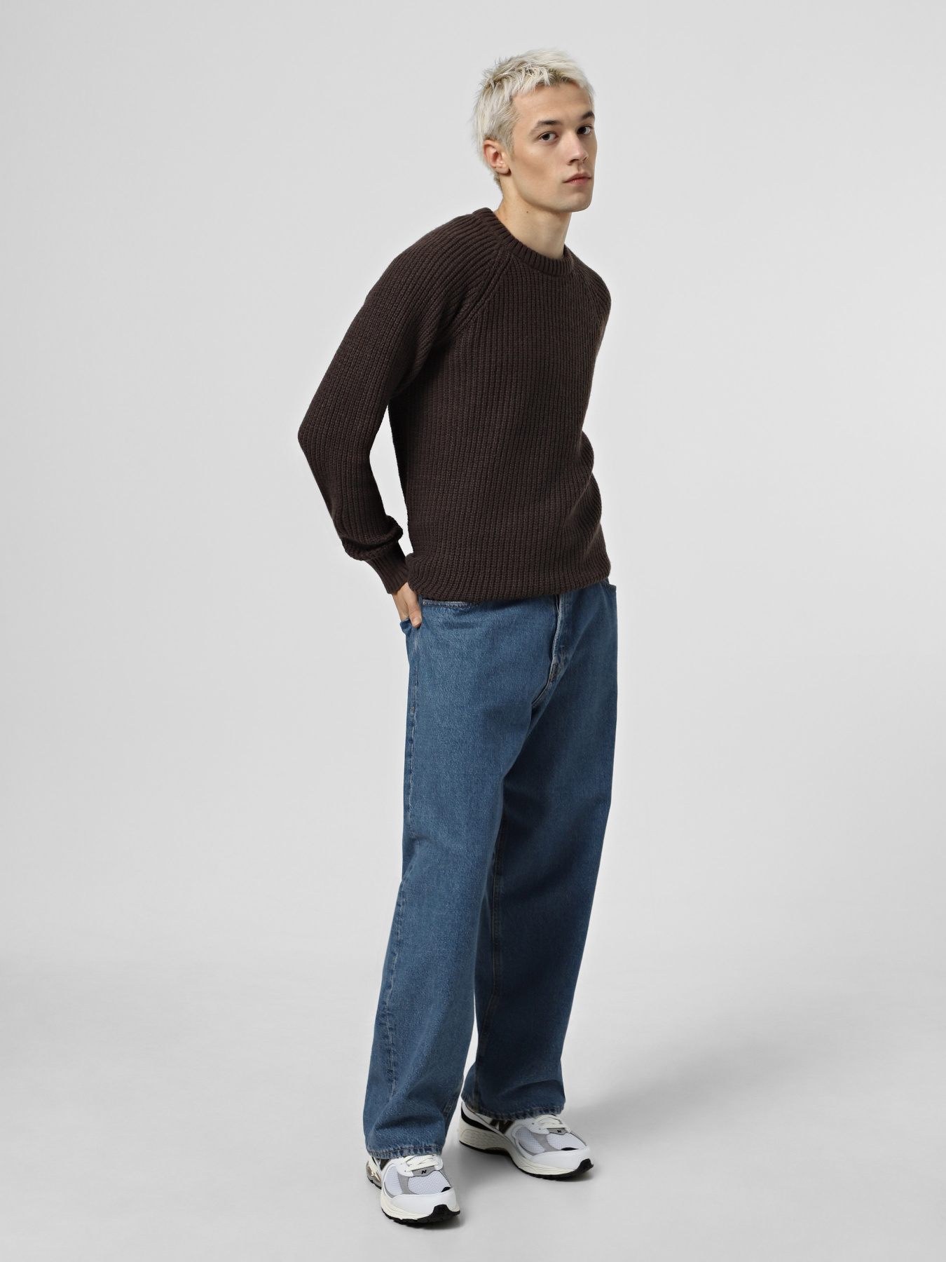 Джемпер JACK & JONES модель 12267393_Mulch Фото