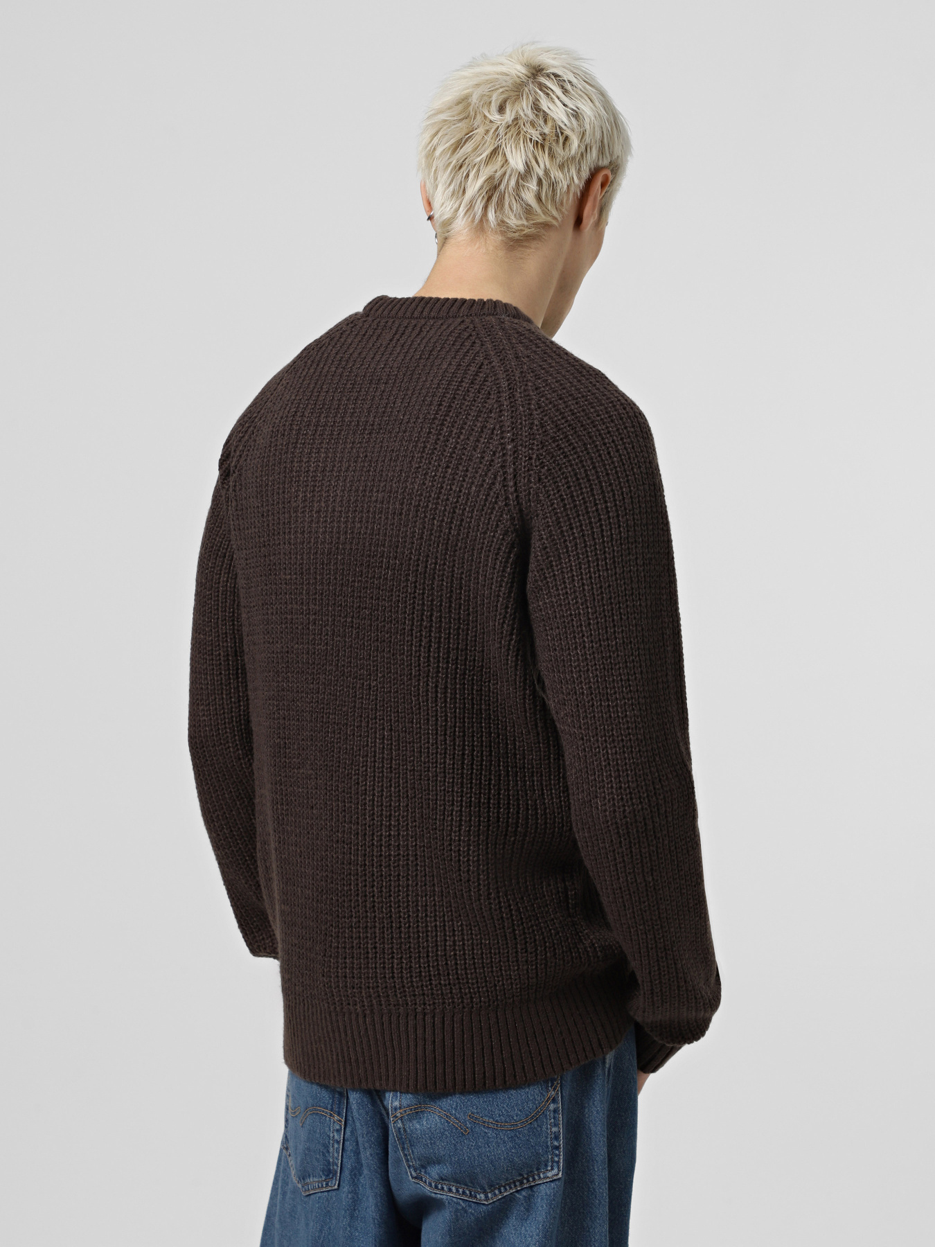 Джемпер JACK & JONES модель 12267393_Mulch Фото