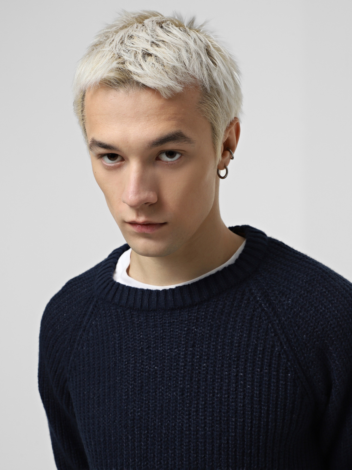 Джемпер JACK & JONES модель 12267393_Navy Blazer Фото