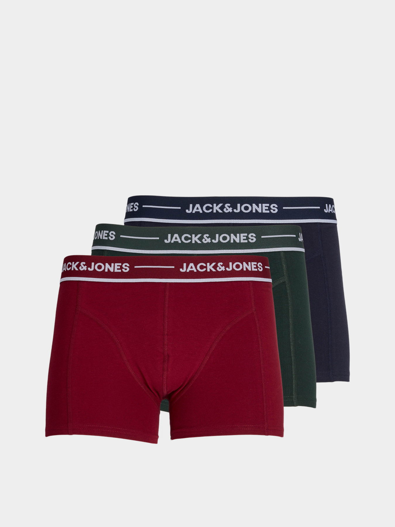 Набор трусов JACK & JONES модель 12266069_Scarab Rhubarb - Sky Capta Фото