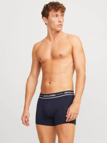 Набор трусов JACK & JONES модель 12266069_Scarab Rhubarb - Sky Capta Фото