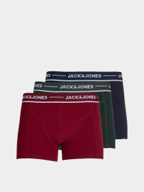 Набор трусов JACK & JONES модель 12266069_Scarab Rhubarb - Sky Capta Фото