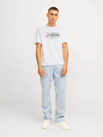 Футболка JACK & JONES модель 12262662_Bright White Фото