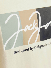 Футболка JACK & JONES модель 12262662_Buttercream Фото