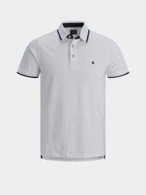 Поло JACK & JONES модель 12136668_White Фото
