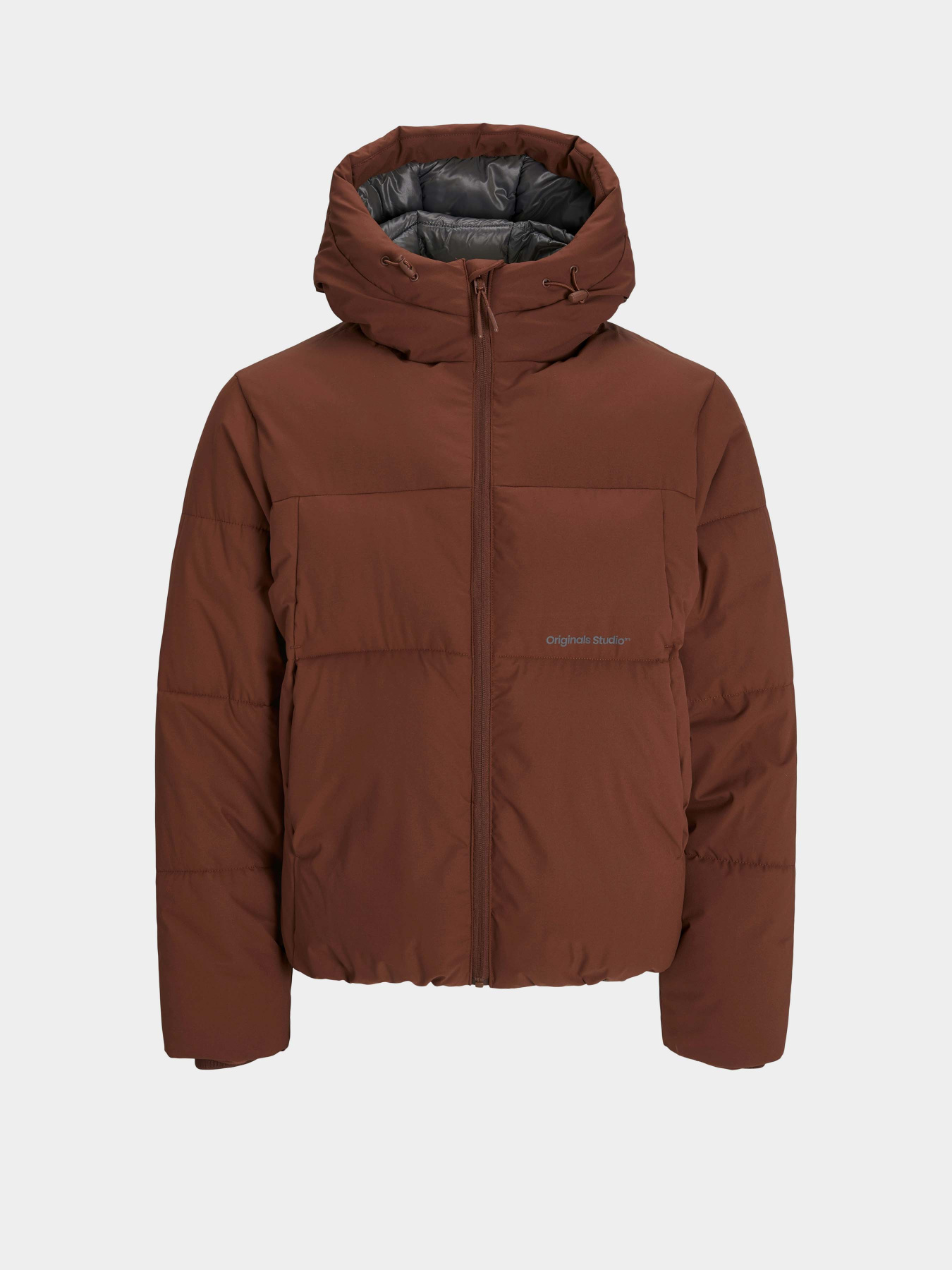 Зимняя куртка JACK & JONES модель 12260433_Brandy Brown Фото