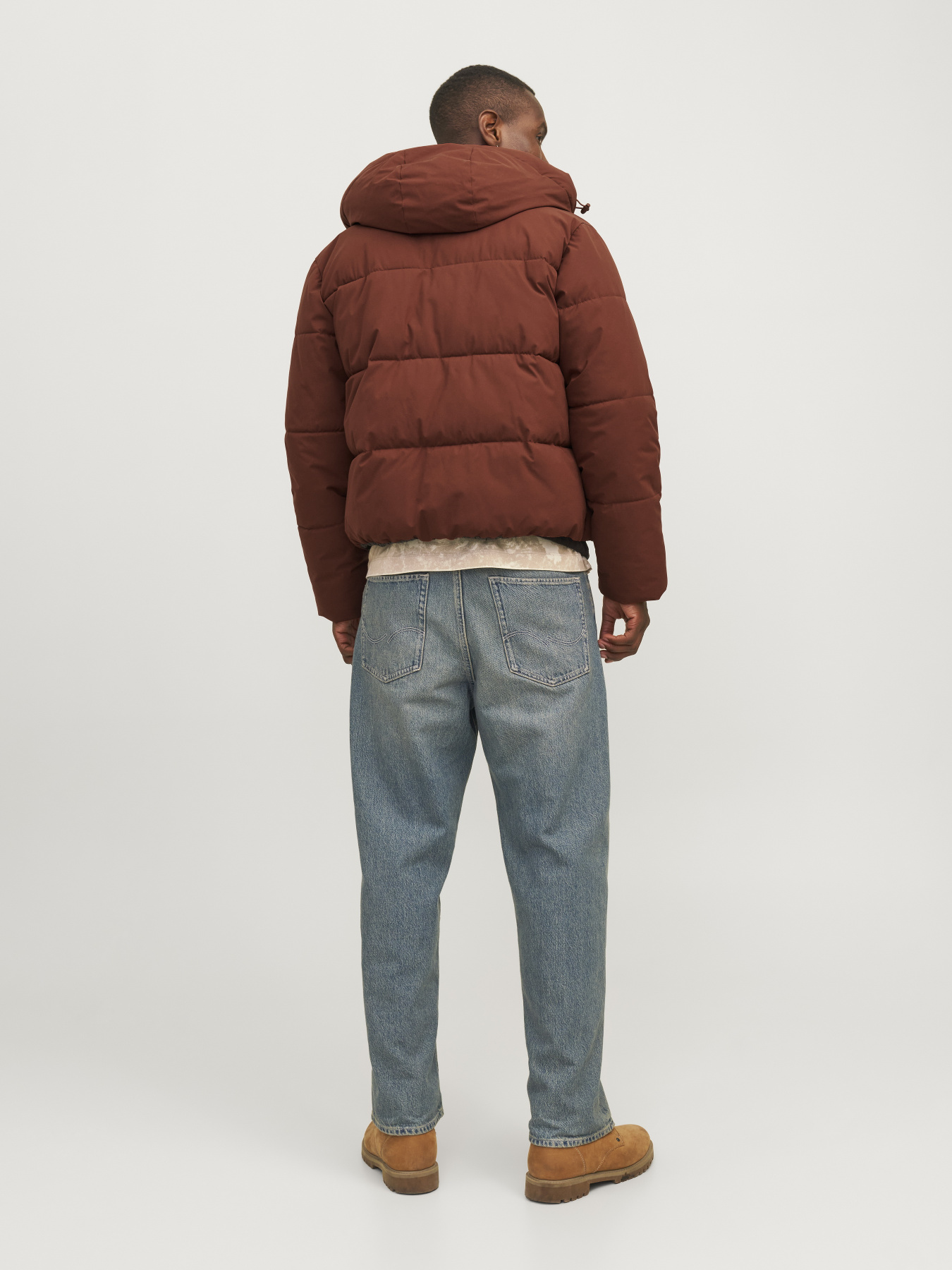 Зимняя куртка JACK & JONES модель 12260433_Brandy Brown Фото