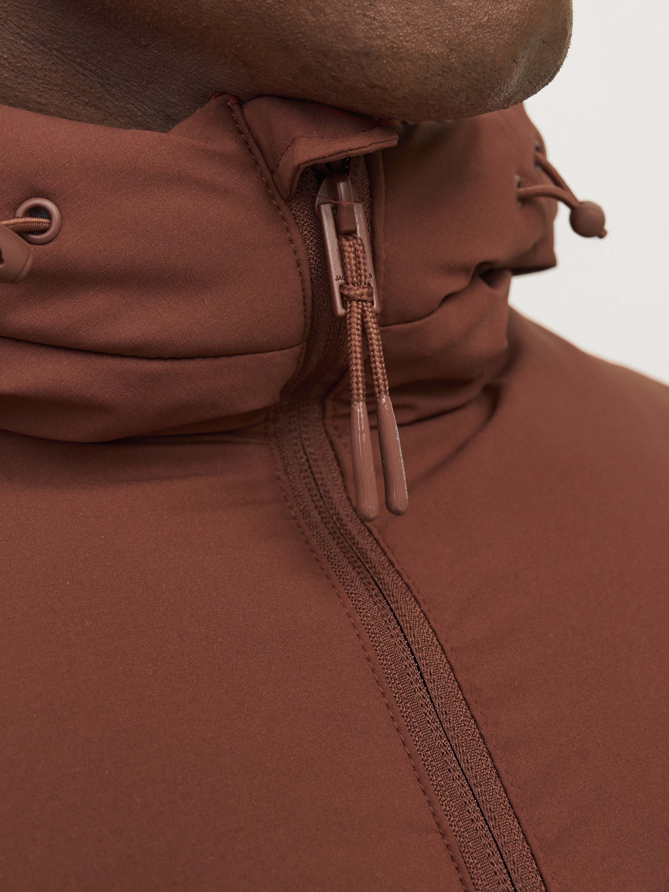 Зимняя куртка JACK & JONES модель 12260433_Brandy Brown Фото