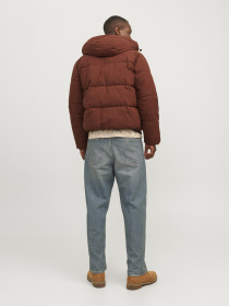 Зимняя куртка JACK & JONES модель 12260433_Brandy Brown Фото