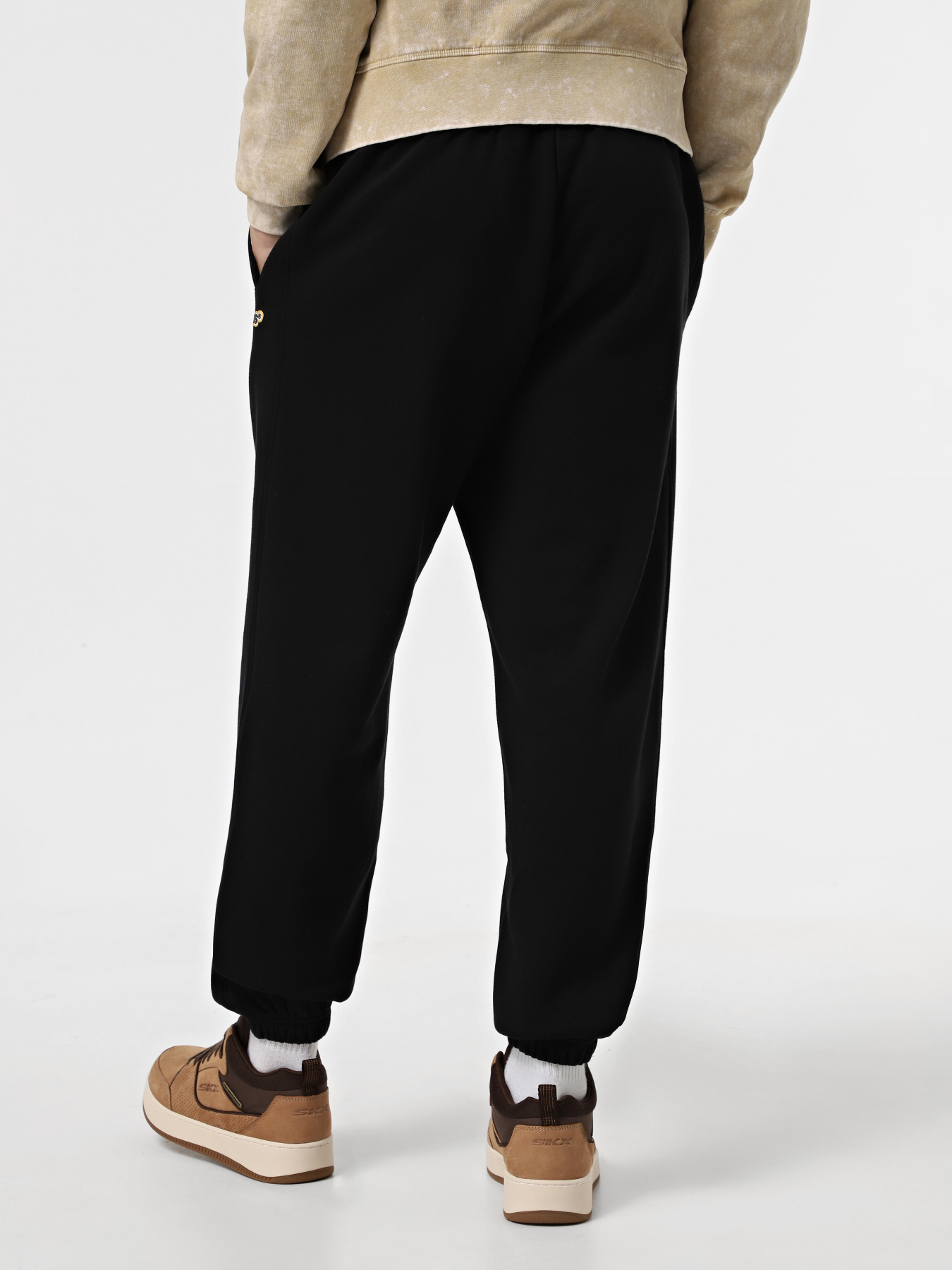 Штаны спортивные JACK & JONES модель 12266749_Black Фото