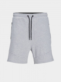 Шорти JACK & JONES модель 12186750_Light Grey Melange Фото
