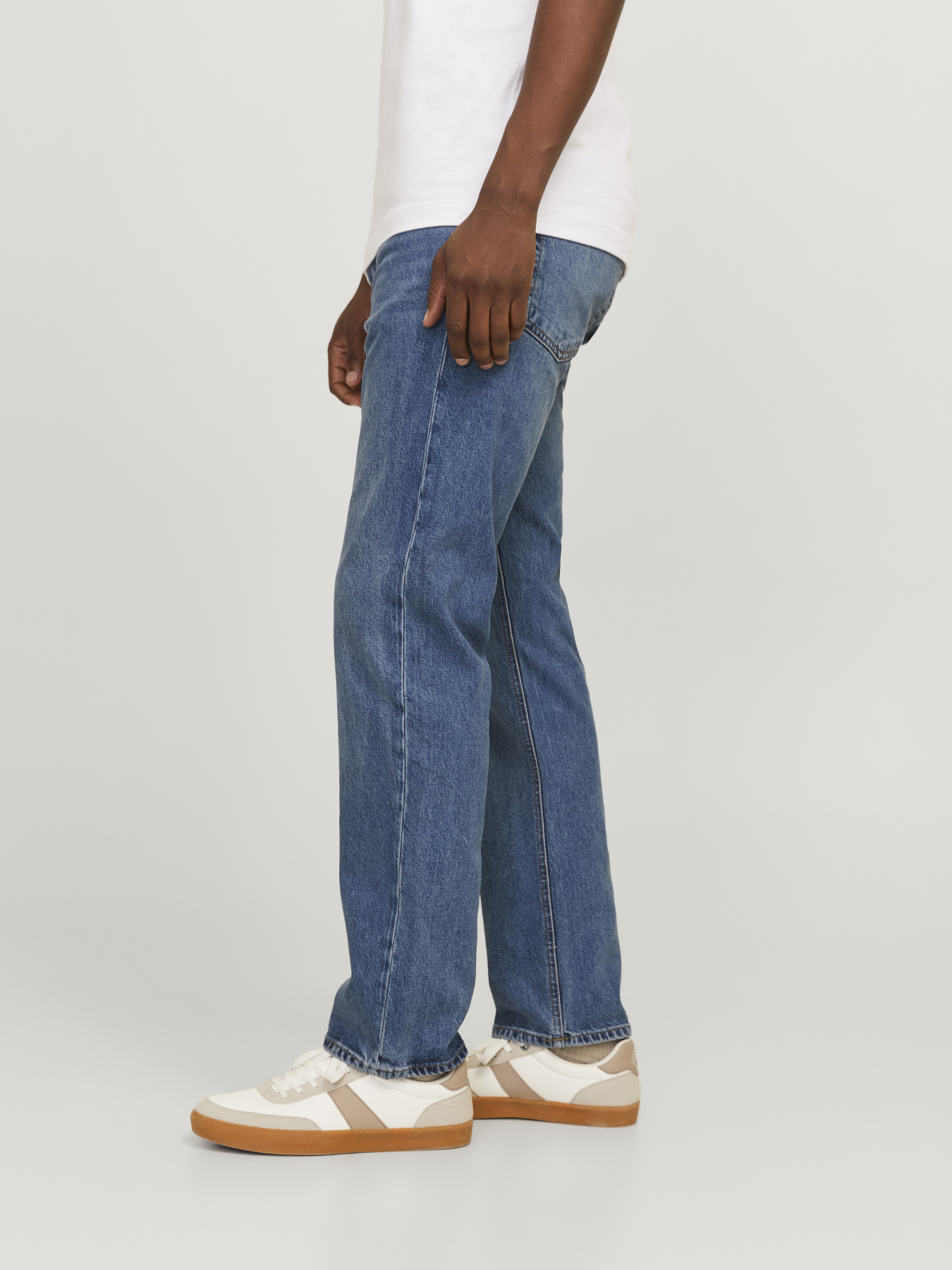 Прямые джинсы JACK & JONES модель 12261690_Blue Denim Фото