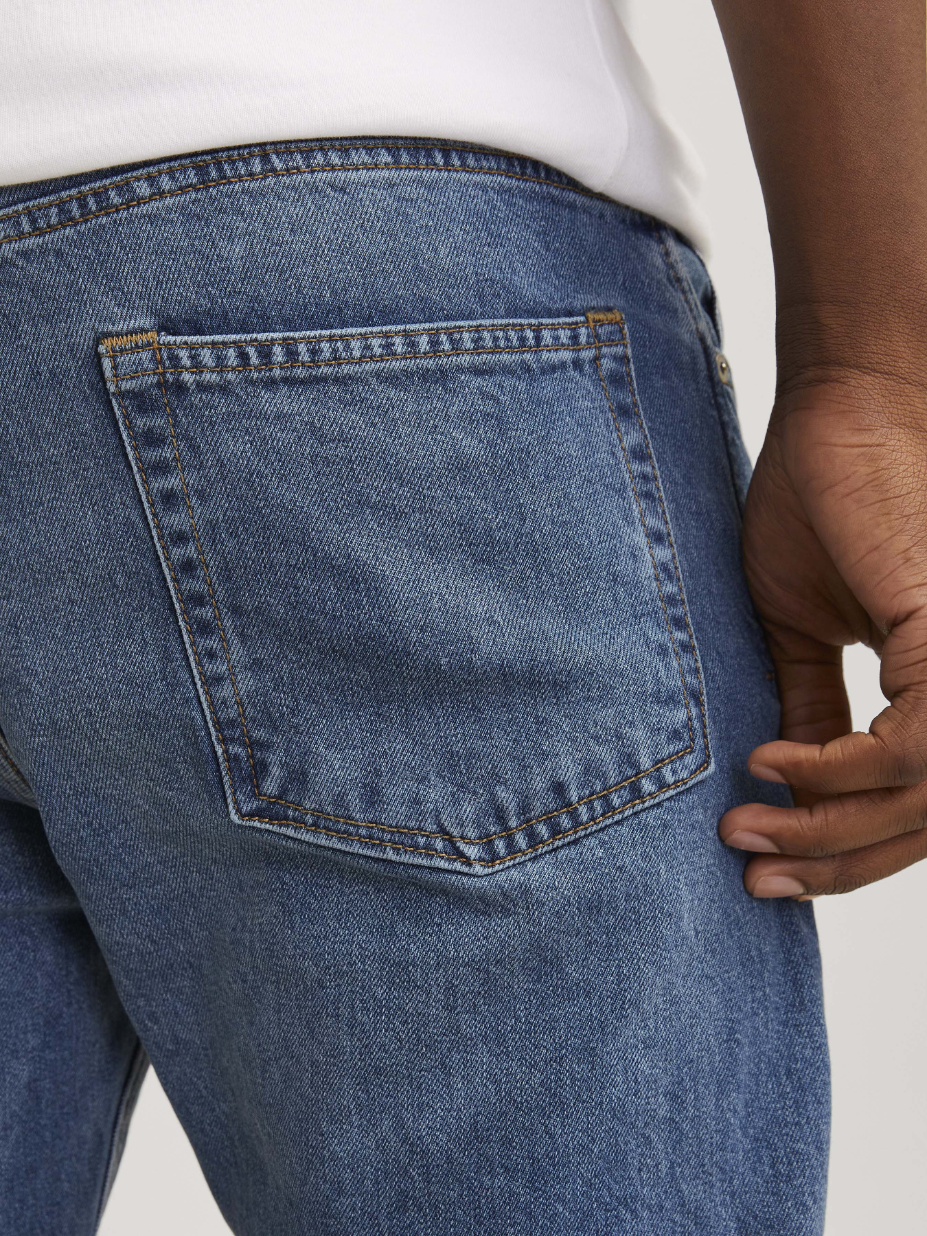 Прямі джинси JACK & JONES модель 12261690_Blue Denim Прямі джинси JACK & JONES модель 12261690_Blue Denim Фото