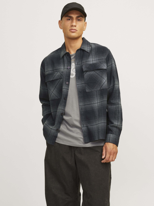 Рубашка повседневная JACK & JONES модель 12266047_Urban Chic Фото