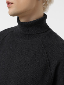 Свитер JACK & JONES модель 12260386_Dark Grey Melange CYCLO 10 Фото