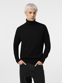 Светр JACK & JONES модель 12260386_Black CYCLO 100 Фото