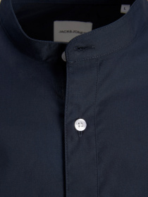 Рубашка повседневная JACK & JONES модель 12205921_Navy Blazer Фото