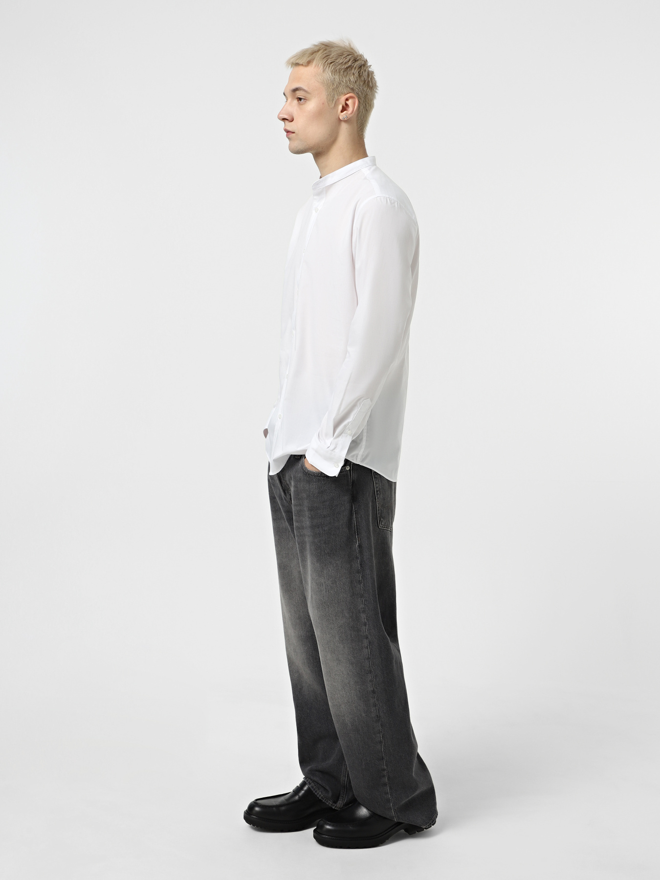 Сорочка JACK & JONES модель 12205921_White Фото