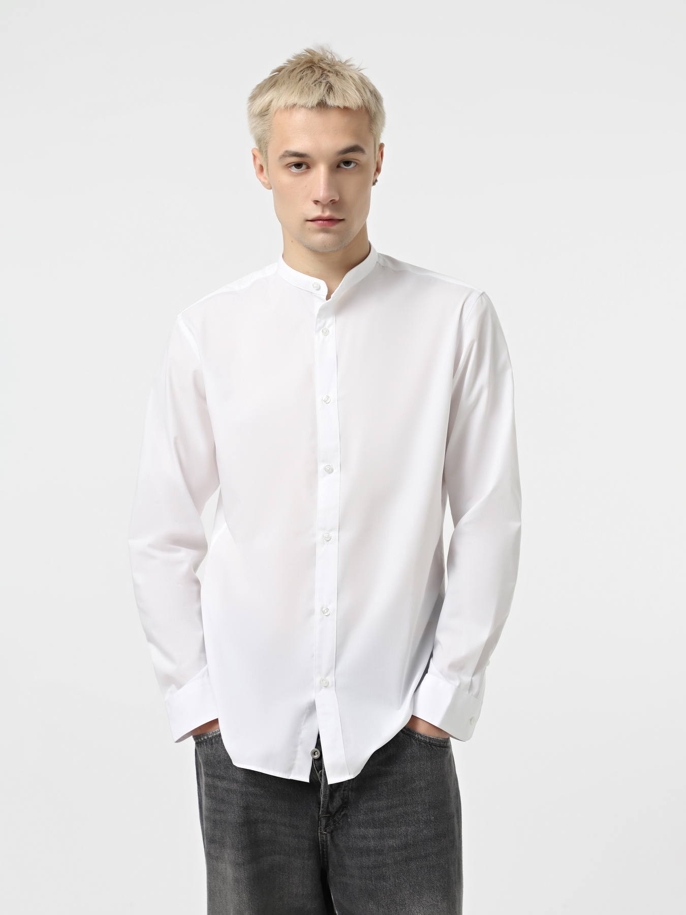 Сорочка JACK & JONES модель 12205921_White Фото