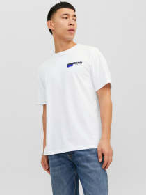 Футболка JACK & JONES модель 12233999_White P4 Small Print Фото