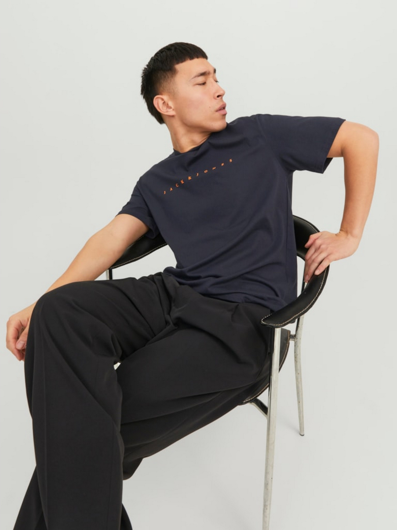 Футболка JACK & JONES модель 12234746_Dark Navy Фото