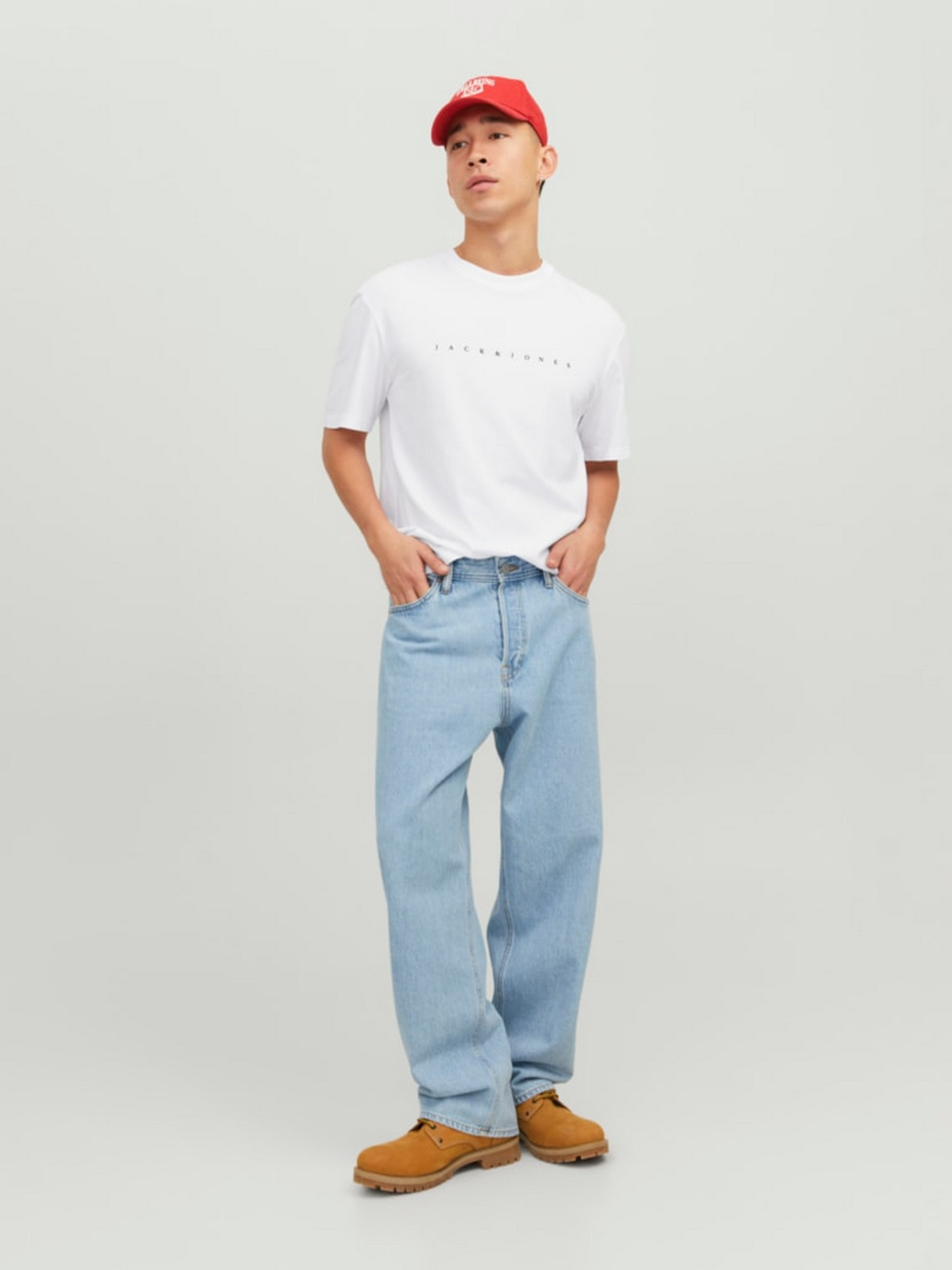 Футболка JACK & JONES модель 12234746_White Фото