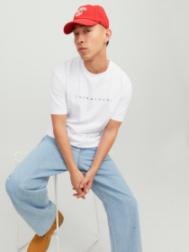 Футболка JACK & JONES модель 12234746_White Фото